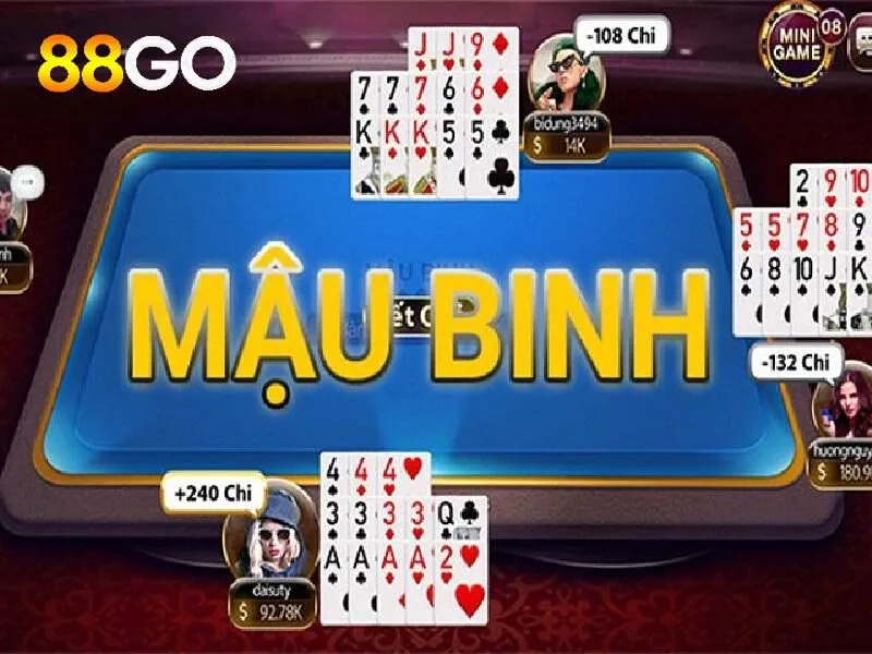 Mậu Binh Siêu Hot trên 88Go – Cầm Bài Chuẩn, Rinh Thưởng Cực Đã!
