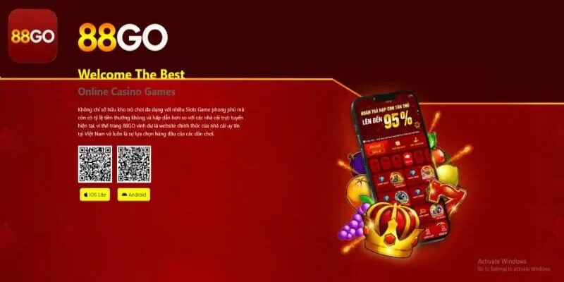 Ứng dụng di động 88Go – Cá cược mọi nơi, Giải trí cực đã!
