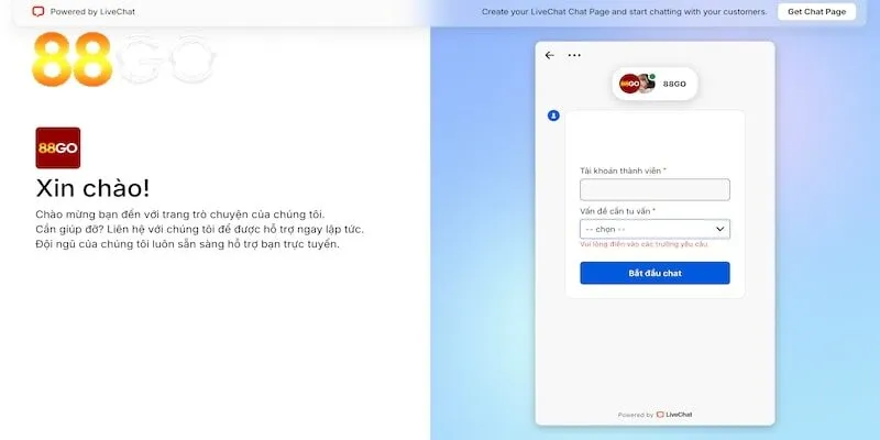 Dịch vụ chăm sóc khách hàng chuyên nghiệp tại 88go